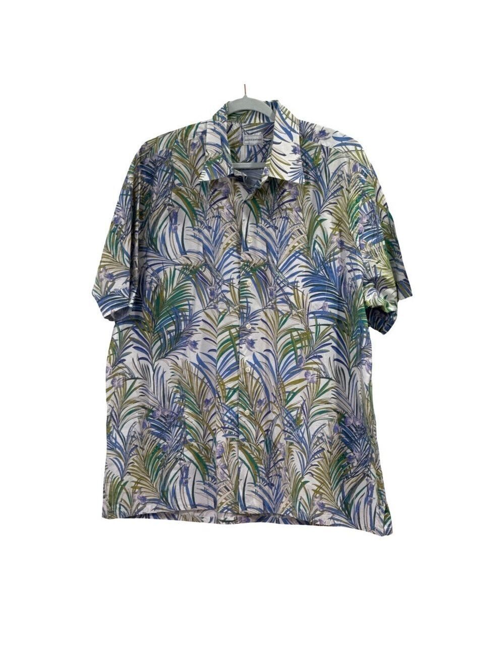 Maus & Hoffman Leaf Patterned Men's Casual Shirt